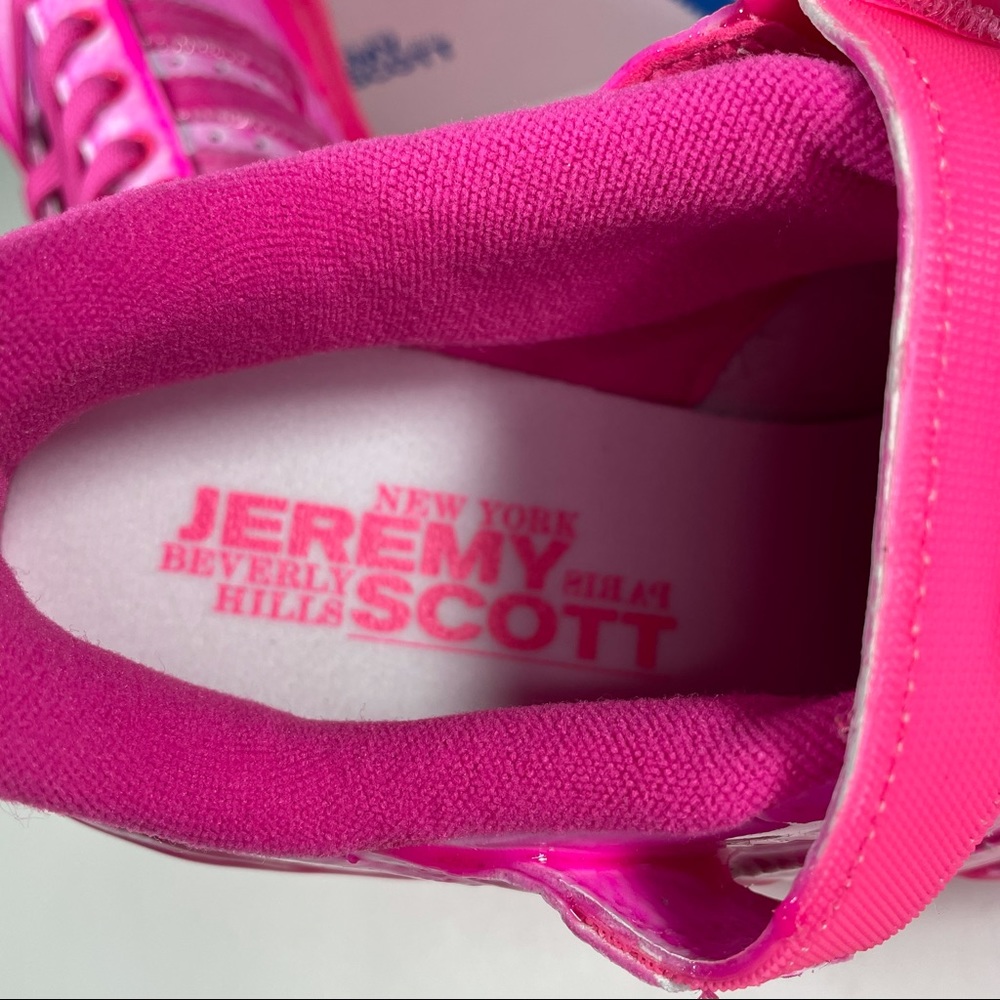 Adidas Jeremy Scott Forum Pink Dipped Low Mens Size 10 Sneakers Shoes - Picture 7 of 13